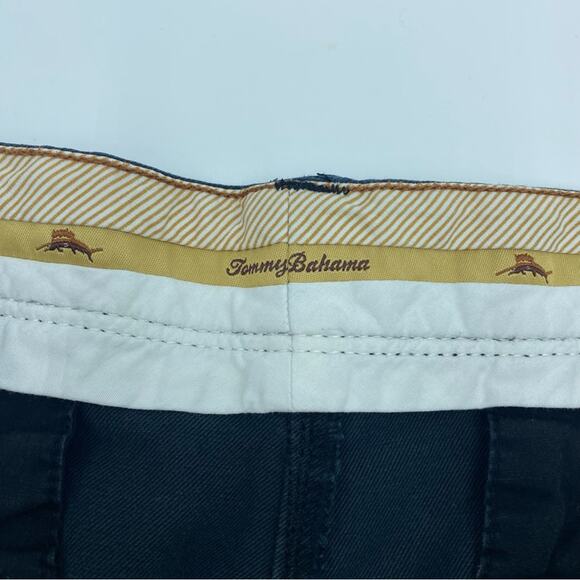 Tommy Bahama Men’s Shorts Cotton & Tencel Coastal Preppy Navy 34 - 9” inseam - Picture 3 of 9
